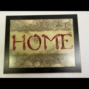 Home Plaque Wooden Sign 11x14 Home Decor